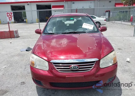 2007 Kia Spectra Ex z USA, uszkodzony, nr VIN KNAFE121575381880